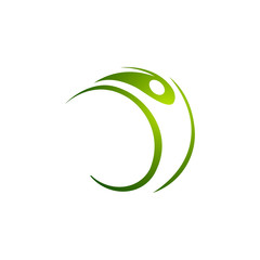 Human character logo sign Health care logo sign,Healthcare vector logo concept illustration. Health logo sign. Healthy logo.