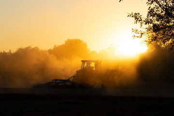 Fototapeta premium Traktor 