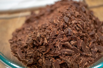 closeup of chocolate