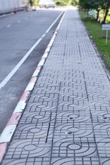 Walking street of road