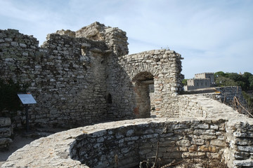 Medieval castle in Erice, Italy
