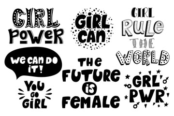 Girl power. Feminism.