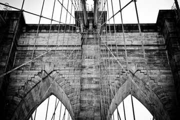 Fototapeta premium Brooklyn Bridge Details
