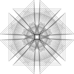 Geometry minimalistic artwork poster with simple shape and figure