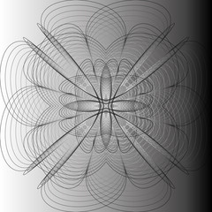 Obraz premium Geometry minimalistic artwork poster with simple shape and figure