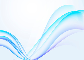 Abstract background with blue fill.