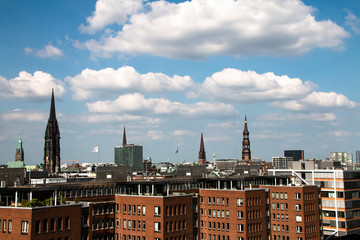 Kirchtürme von Hamburg