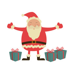 Christmas santa claus cartoon