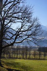 Austria. Winter. Bergen.