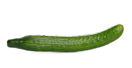 Cucumber isolated on white background