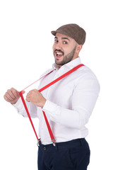pulling the suspenders