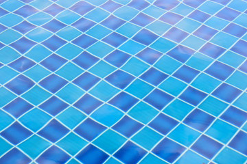 Texture of swimming pool tile