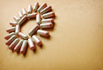 Medicine set of pills