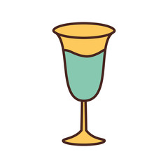 glass for toast at party