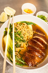 Noodle soup with duck © flydragon