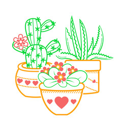 Houseplant illustration  icon