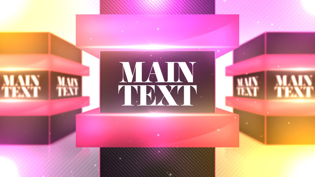 3D Columns Title