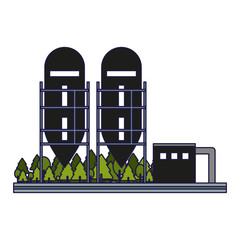 Factoy industry building