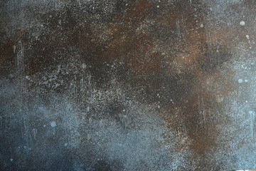 Blue brown concrete texture