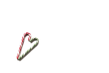 An image of a christmas candy heart