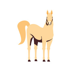 horse animal isolated icon