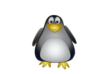 Illustration of Penguin cartoon