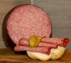 Bierkugel (German and Austrian sausage delicacy)