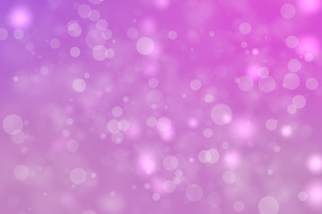 Shiny bokeh blur background. Glowing glitter circle particles holiday.