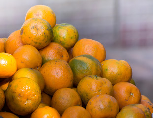 Fresh oranges, oranges background, bunch of fresh organic oranges