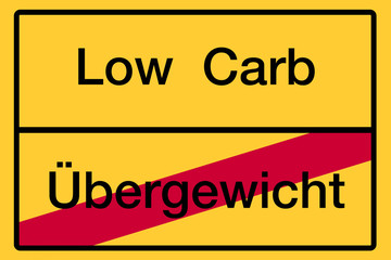 Obraz premium Ortsschild mit Beschriftung 