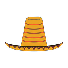mexican hat symbol cartoon