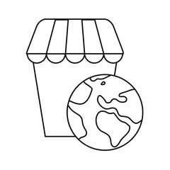 online shopping concept