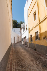 Fototapeta na wymiar narrow street in spain