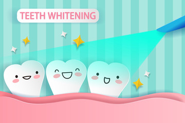 tooth whitening concept