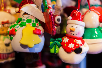 Christmas and New Year's Day festive decoration.