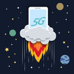 5G technology concept