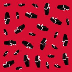 gift boxes party decoration background