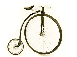 vintage circus bicycle