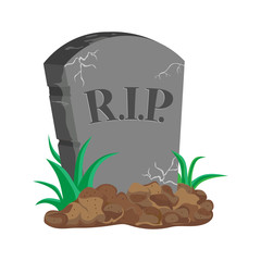 image tombstone, RIP, flat design
