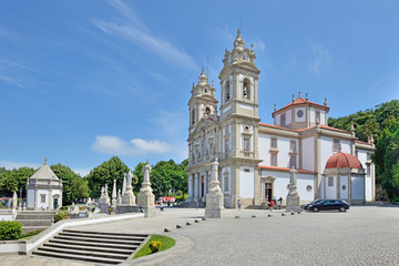 Fototapeta na wymiar Bom Jesus do Monte – Braga, Portugal 