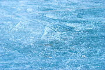 Ice rink surface