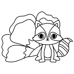 Obraz premium cute animals design