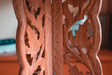 Legno pregiato macro dettaglio