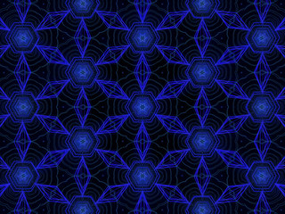 Abstract blue black geometric background