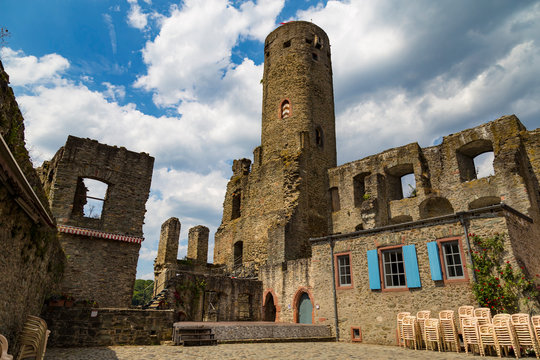 Castle Eppstein inside. Germany