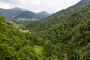 Fototapeta premium Panorami della Lombardia (Provincia di Bergamo)