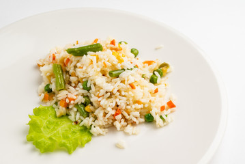 rice with vegetables