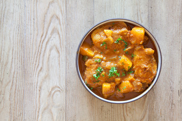 Chicken Pumpkin Curry - obrazy, fototapety, plakaty