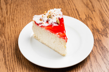 cheesecake with white chocolate