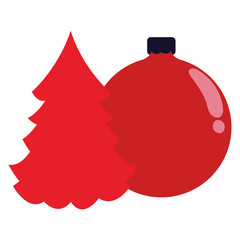 Obraz premium Christmas ball design